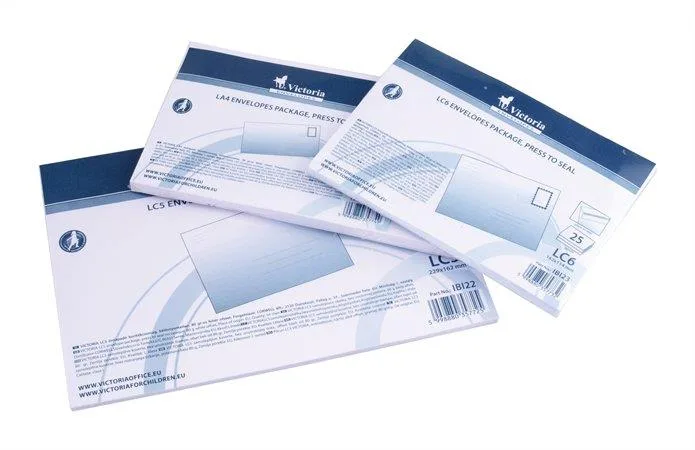 Obálky, LC6, samolepiace, VICTORIA PAPER 2
