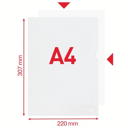 Obal, "L", A4, 115 mikr., drsný povrch, ESSELTE "Standard" 5