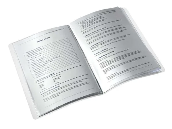 Prezentačná doska, 20 vreciek, A4, LEITZ "Wow", zelená 3