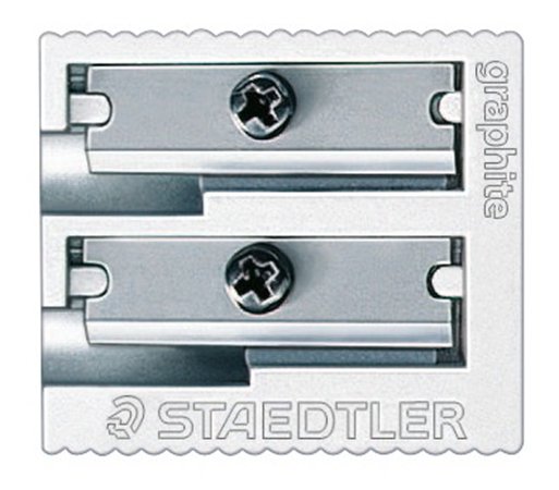 Strúhadlo, dvojdierové, kovové, STAEDTLER 2