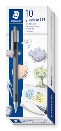 Mikroceruzka, 0,5 mm, STAEDTLER "Graphite 777", sivá 2