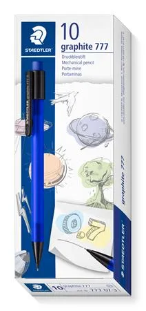Mikroceruzka, 0,7 mm, STAEDTLER "Graphite 777", modrá 2
