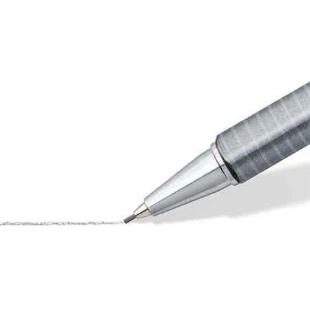 Mikroceruzka, 0,7 mm, STAEDTLER "Triplus Micro 774", sivá 2