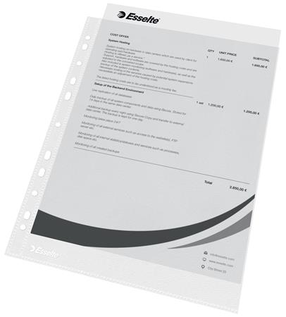 Euroobal, A4, 35 mikr., drsný povrch, ESSELTE "Standard" 3