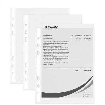 Euroobal, A5, 43 mikr., drsný povrch, ESSELTE 8