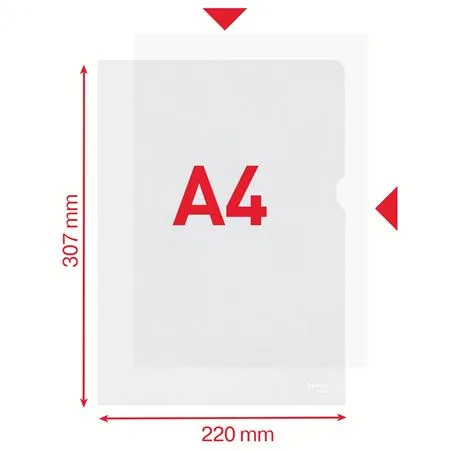 Obal "L", A4, 85 mikr., drsný povrsch, ESSELTE "Standard" 5