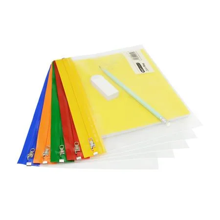 Obálka na zips, A5, RAPESCO, "Zippi", mix farieb 2