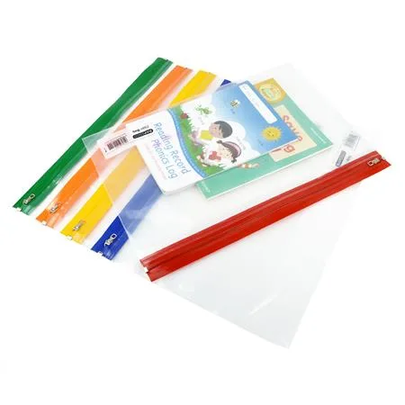 Obálka na zips, A4+, RAPESCO, "Zippi", mix farieb 2