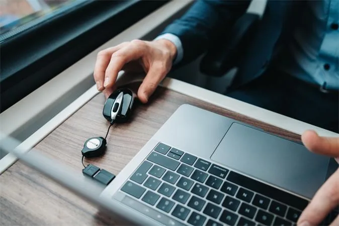 Optická myš "Go Mini", k notebookom, strieborná-čierna 5