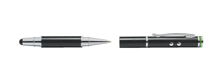 Dotykové pero, na dotykové obrazovky, 4v1, LEITZ "Stylus", čierne 6
