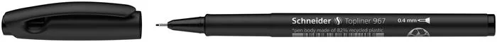 Liner, 0,4 mm, SCHNEIDER "Topliner 967", čierny 3