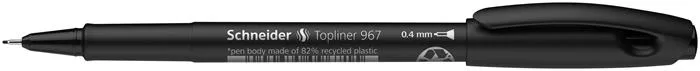 Liner, 0,4 mm, SCHNEIDER "Topliner 967", čierny 5