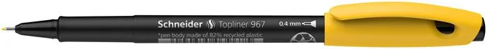 Liner, 0,4 mm, SCHNEIDER "Topliner 967", žltý 5