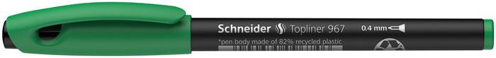 Liner, 0,4 mm, SCHNEIDER "Topliner 967", zelený 2