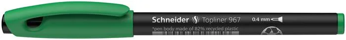 Liner, 0,4 mm, SCHNEIDER "Topliner 967", zelený 2