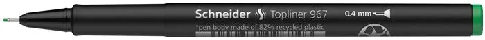 Liner, 0,4 mm, SCHNEIDER "Topliner 967", zelený 4