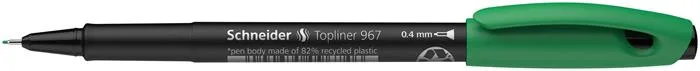 Liner, 0,4 mm, SCHNEIDER "Topliner 967", zelený 5