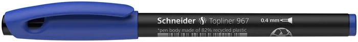 Liner, 0,4 mm, SCHNEIDER "Topliner 967", modrý 2