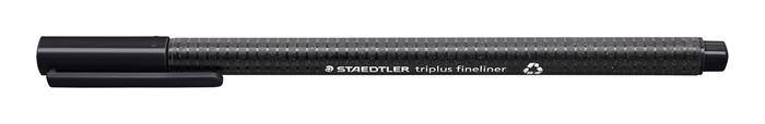 Liner, 0,3 mm, STAEDTLER "Triplus", čierny 2