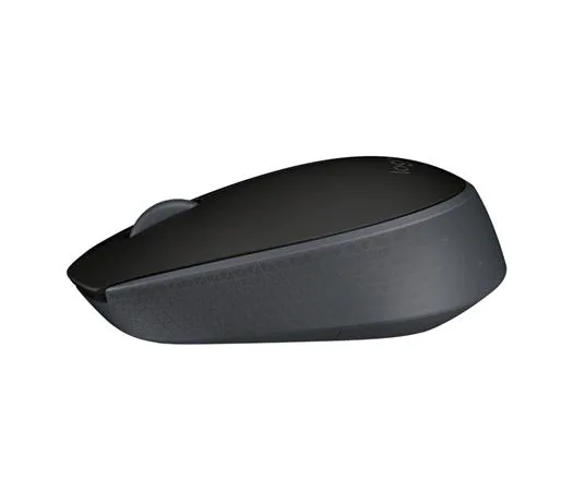 Myš, bezdrôtová, optická, stredná veľkosť, USB, LOGITECH "M171", čierna 3