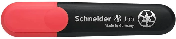 Zvýrazňovač, 1-5 mm, SCHNEIDER "Job 150", červený 2