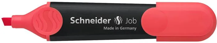 Zvýrazňovač, 1-5 mm, SCHNEIDER "Job 150", červený 5