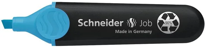 Zvýrazňovač, 1-5 mm, SCHNEIDER "Job 150", modrý 4