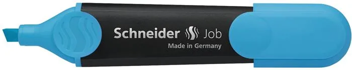 Zvýrazňovač, 1-5 mm, SCHNEIDER "Job 150", modrý 5