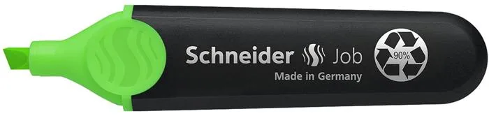 Zvýrazňovač, 1-5 mm, SCHNEIDER "Job 150", zelený 4