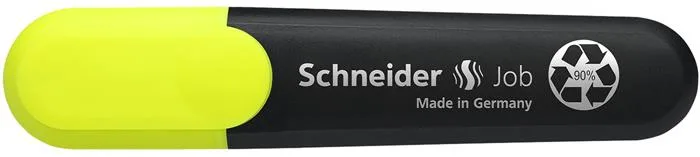 Zvýrazňovač, 1-5 mm, SCHNEIDER "Job 150", žltý 2