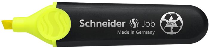 Zvýrazňovač, 1-5 mm, SCHNEIDER "Job 150", žltý 4