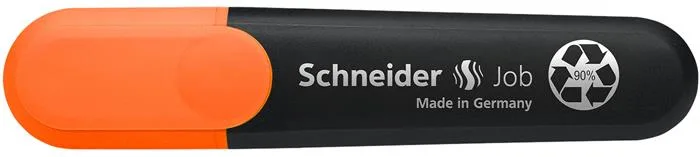 Zvýrazňovač, 1-5 mm, SCHNEIDER "Job 150", oranžový 2