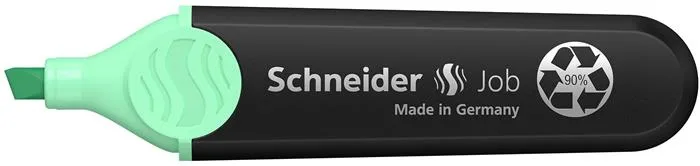 Zvýrazňovač, 1-5 mm, SCHNEIDER "Job Pastel", mäta 4