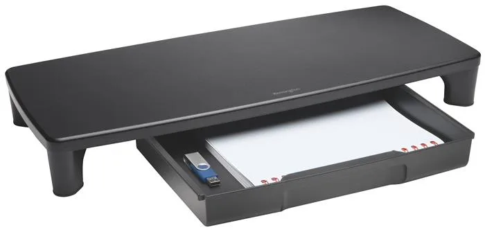 Stojan na monitor, nastaviteľná výška, so šuflíkom, KENSINGTON SmartFit™ 3