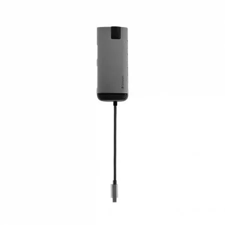 USB HUB, USB-C/USB 3.0/HDMI/Ethernet/SD/microSD, VERBATIM 2