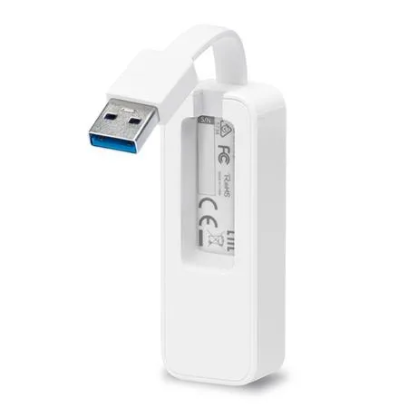 USB ethernetový sieťový adaptér, USB 3.0, TP-Link "UE300" 3