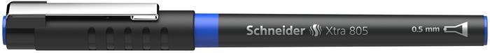 Roller, 0,5 mm, SCHNEIDER " XTRA 805", modrý 3