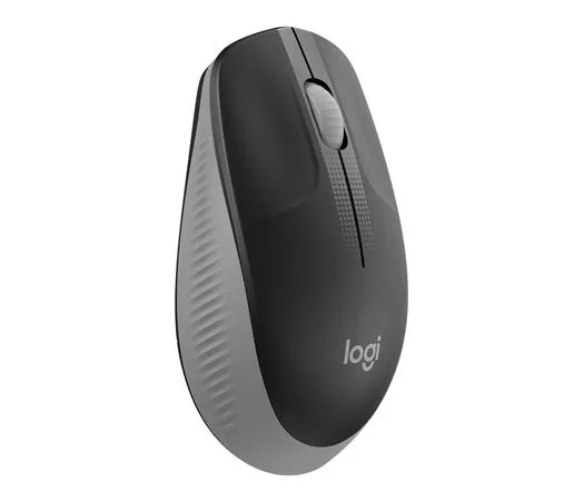 Myš, bezdrôtová, optická, USB, LOGITECH, "M190", sivá 2