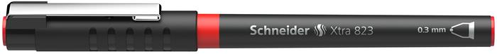 Roller, 0,3 mm, SCHNEIDER "XTRA 823", červený 3