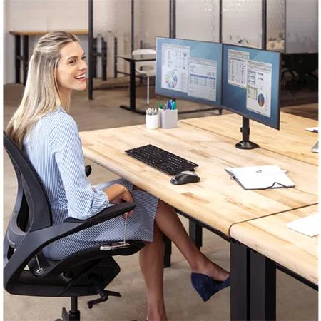 Stojan na monitor, k 2 monitorom, FELLOWES, "Reflex Series™" 3