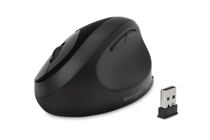 Myš, bezdrôtová, optická, vertikálna, KENSINGTON "Pro Fit® Ergo" 2