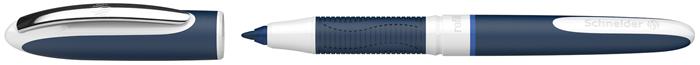 Roller, s bombičkou, 0,6 mm, SCHNEIDER "One Change", modrá 2