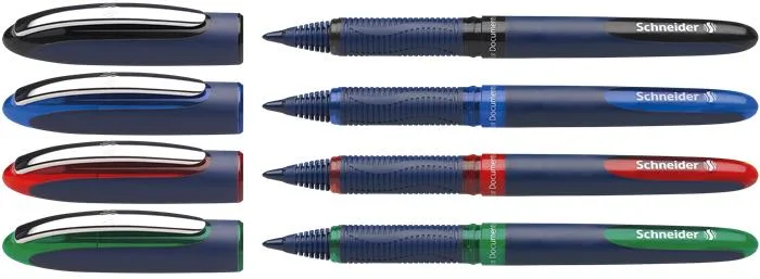Roller, sada, 0,6 mm, "SCHNEIDER "One Business", 4 farby 2