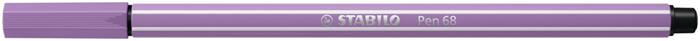 Popisovač, 1 mm, STABILO "Pen 68", sivo fialový 2