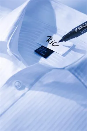 Permanentný popisovač, F, kužeľovitý, STAEDTLER "Lumocolor Laundry 319 LM", čierny 3
