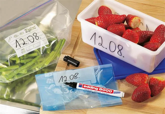 Permanentný popisovač, 1 mm, kuželovitý, EDDING "8000 Freeze", čierna 4