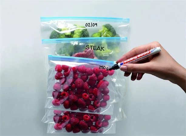 Permanentný popisovač, 1 mm, kuželovitý, EDDING "8000 Freeze", čierna 7