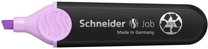 Zvýrazňovač, 1-5 mm, SCHNEIDER "Job Pastel", levanduľa 4