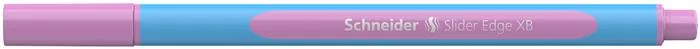 Guľôčkové pero 0,7 mm, s vrchnákom, SCHNEIDER "Slider Edge XB Pastel", fialová 3