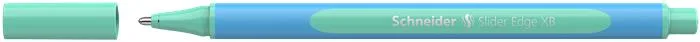 Guľôčkové pero, 0,7 mm, s vrchnákom, SCHNEIDER "Slider Edge XB Pastel", mätová 2